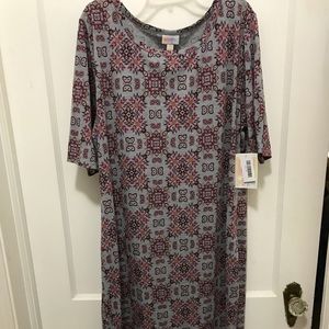 Lularoe new Julia dress 3XL runs small